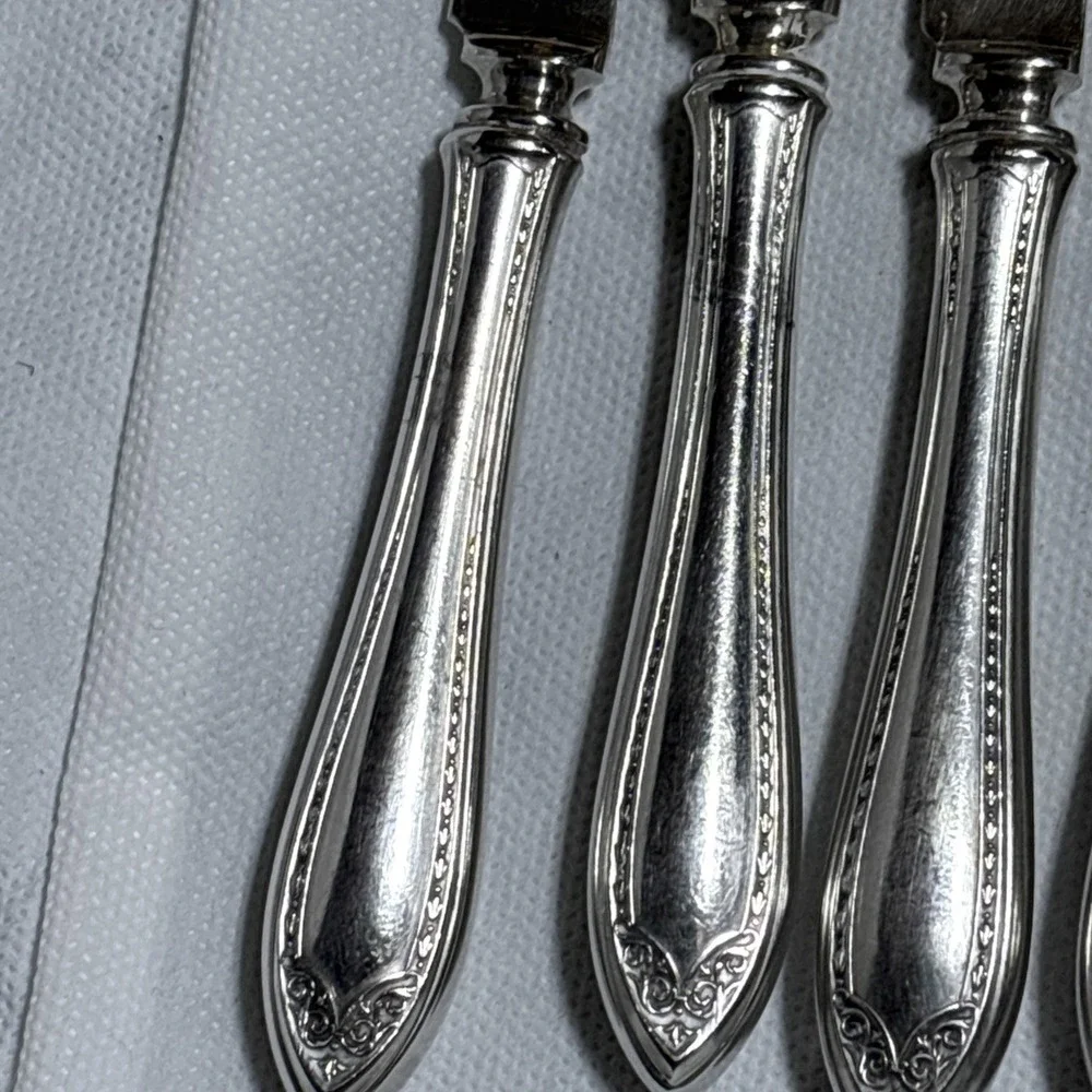 Oneida Community Silverplate 1910 Fruit Grapefruit Knives Knife Set 6